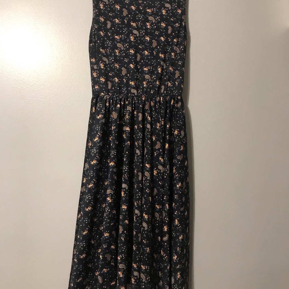 Paisley and floral dress